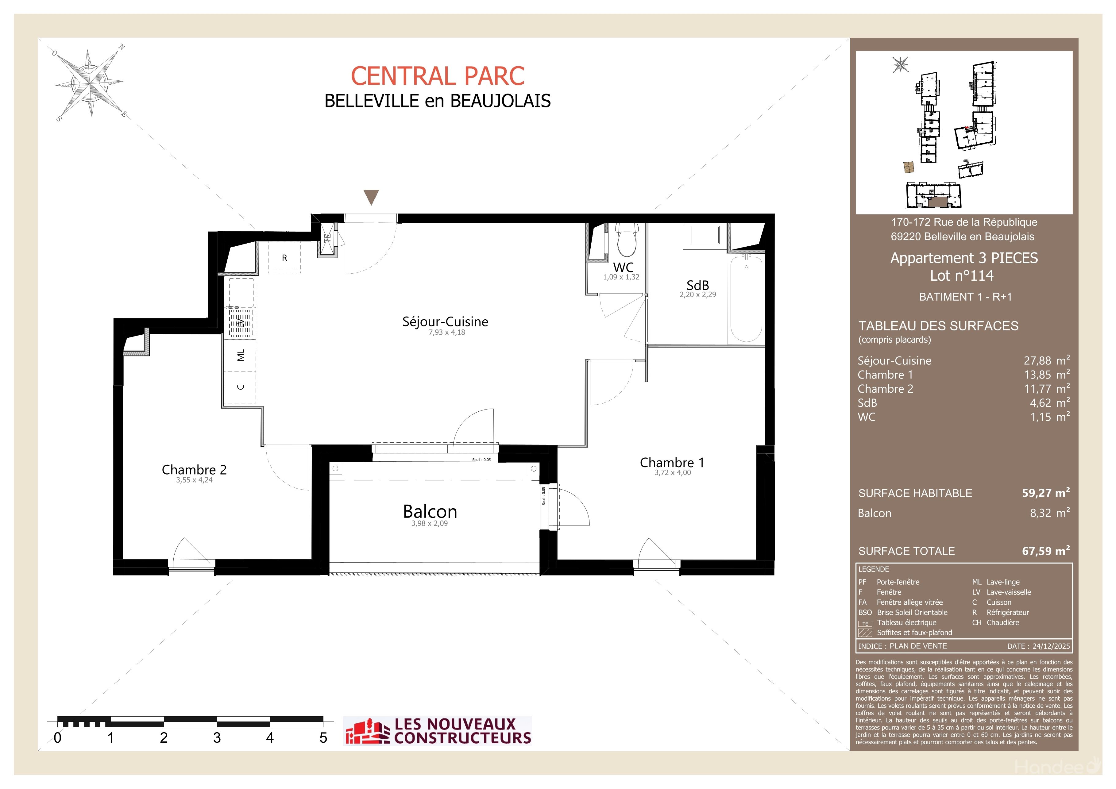 Plan du logement