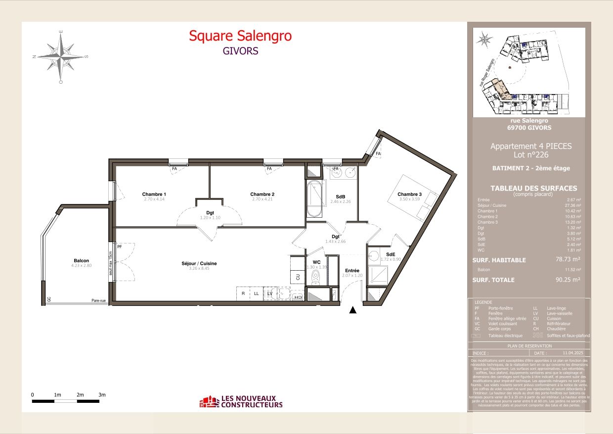 Plan du logement