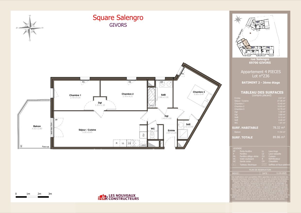 Plan du logement
