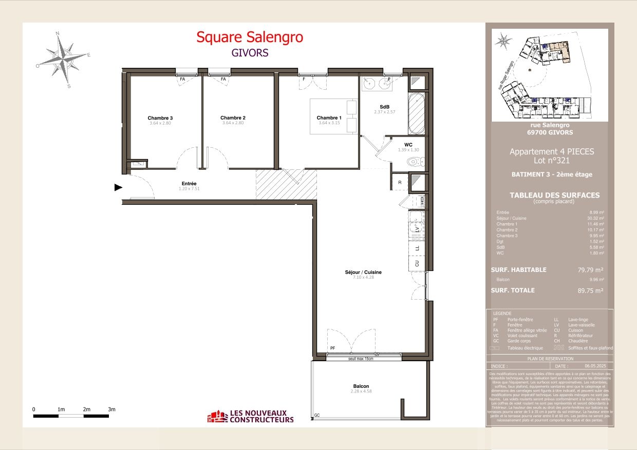 Plan du logement