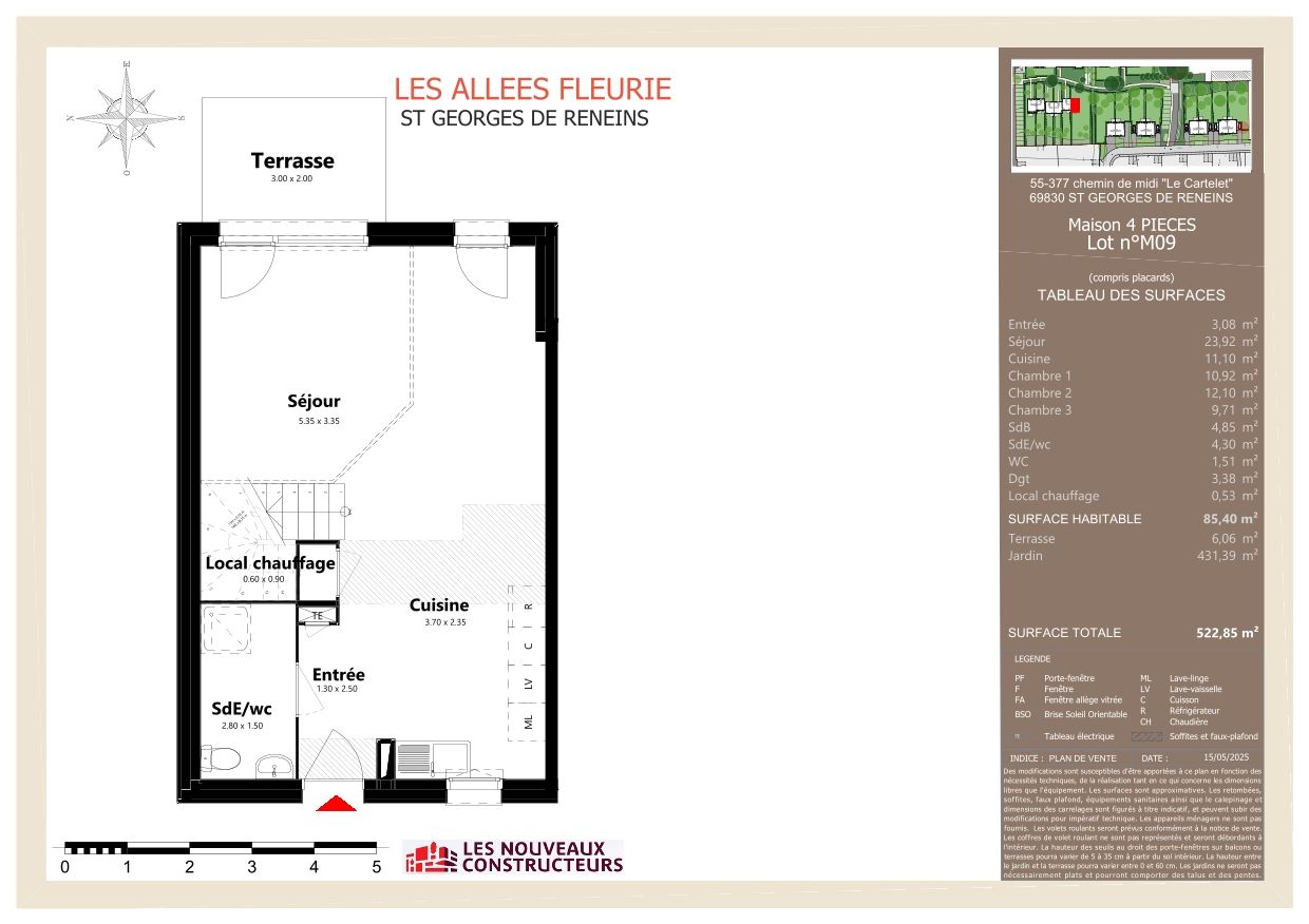 Les Allées Fleurie - T4