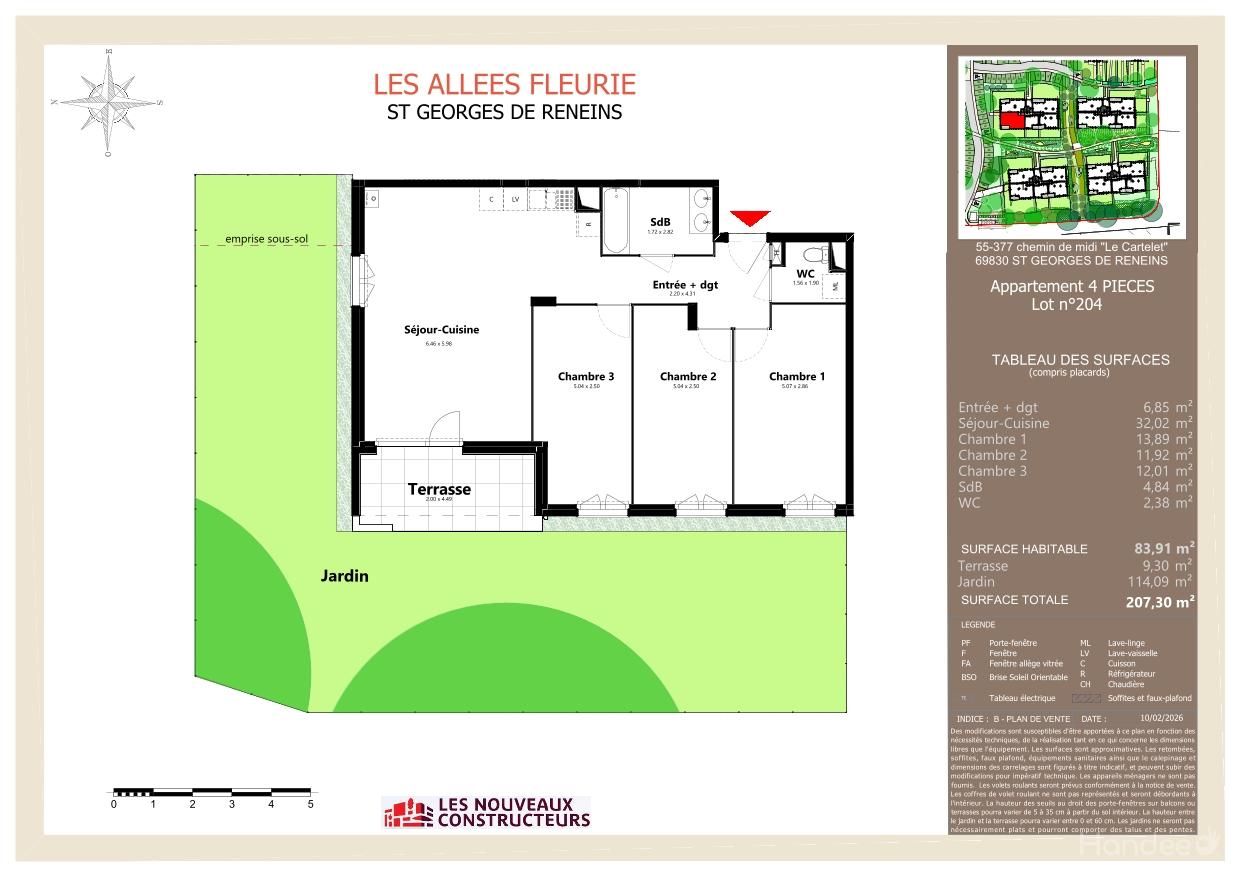 Les Allées Fleurie - T4