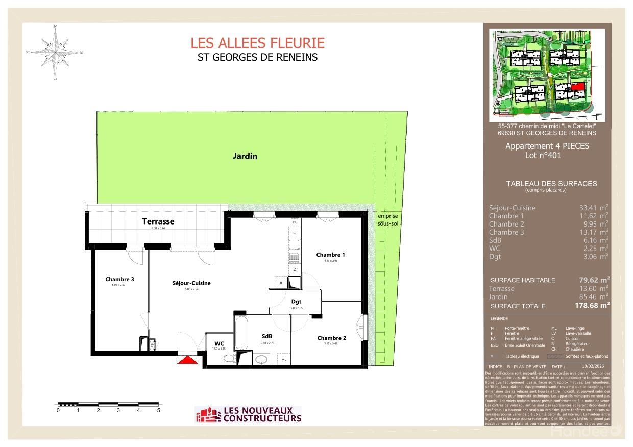 Les Allées Fleurie - T4