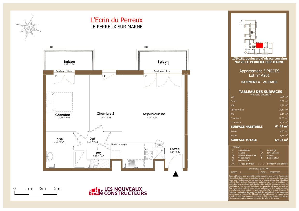 Plan du logement