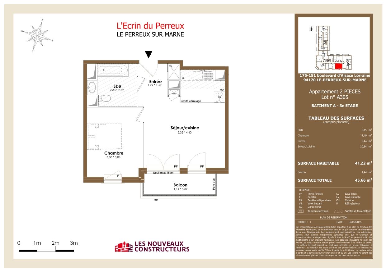 Planta do lote A305