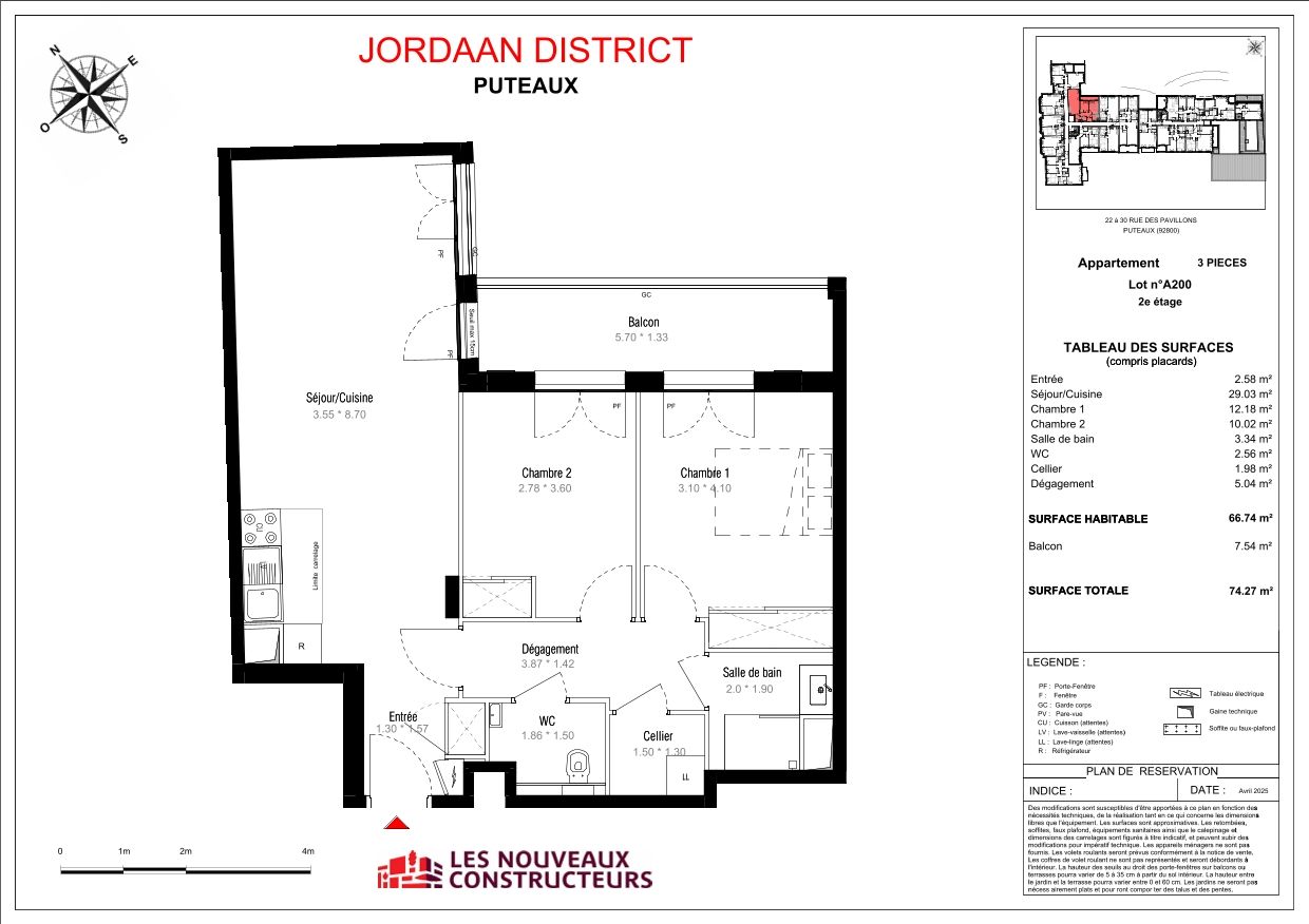 Plan du logement
