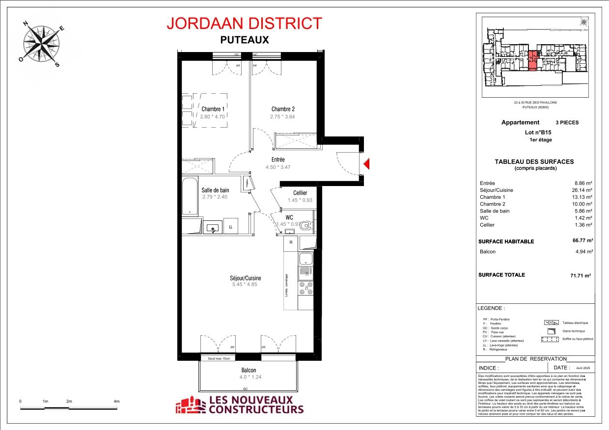 Plan du logement