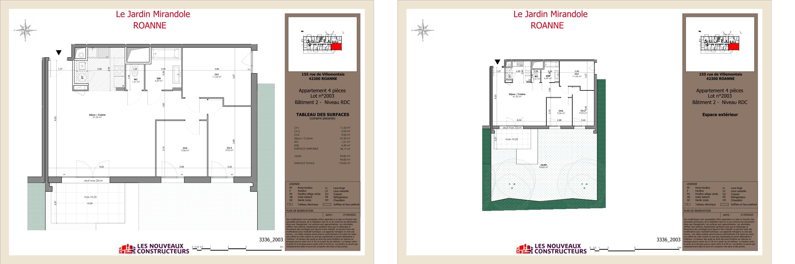 Le Jardin Mirandole - T4