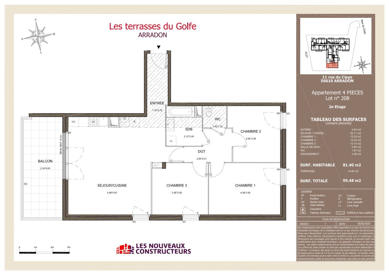Les Terrasses du Golfe - T4