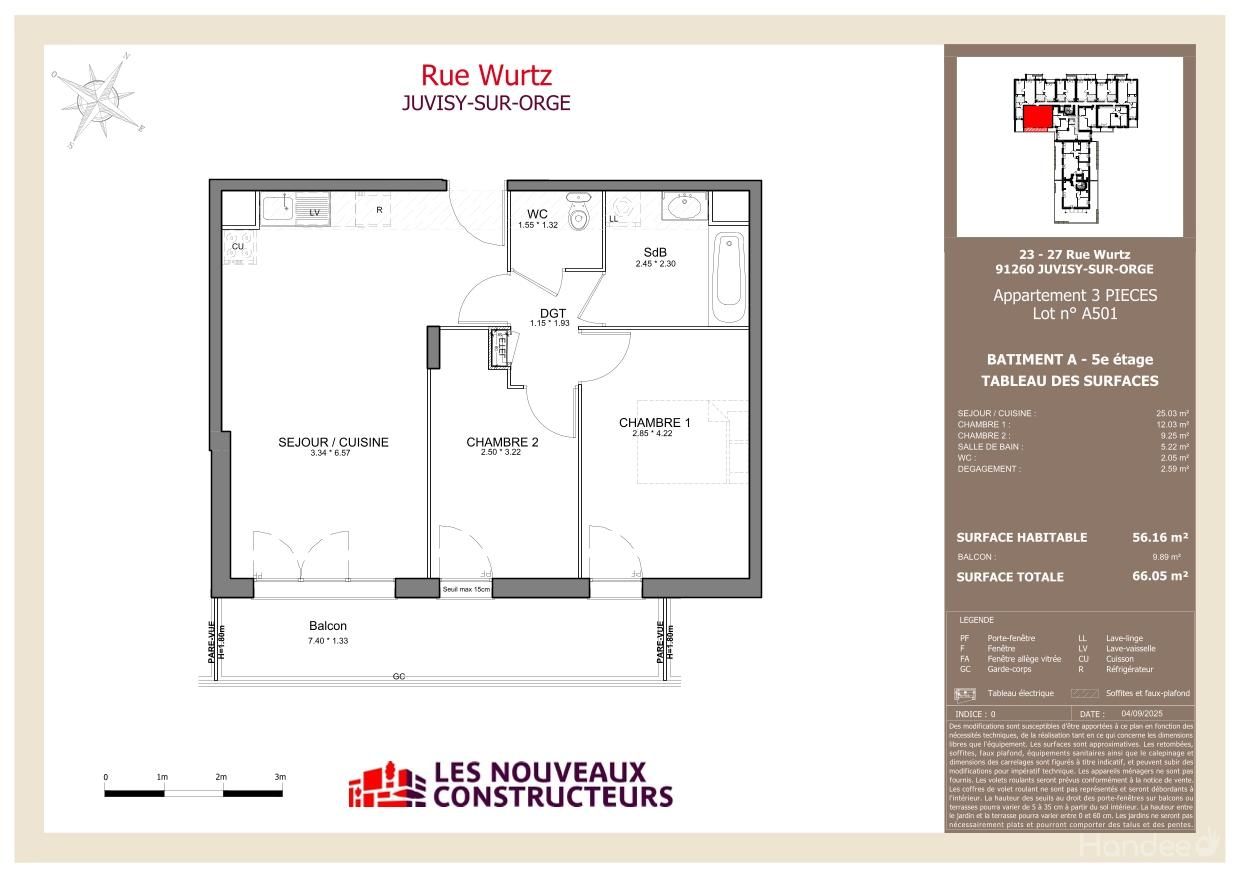 Plan du logement