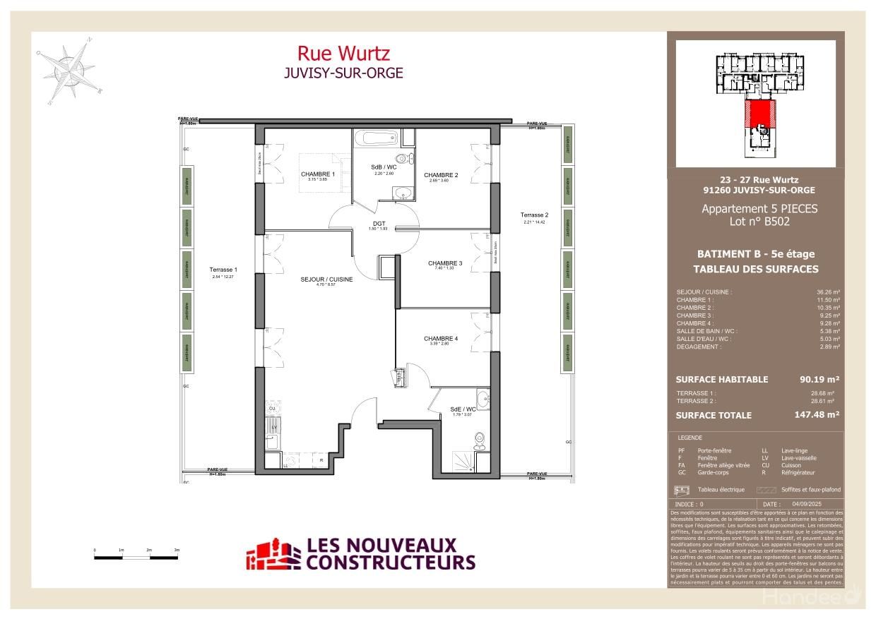 Plan du logement