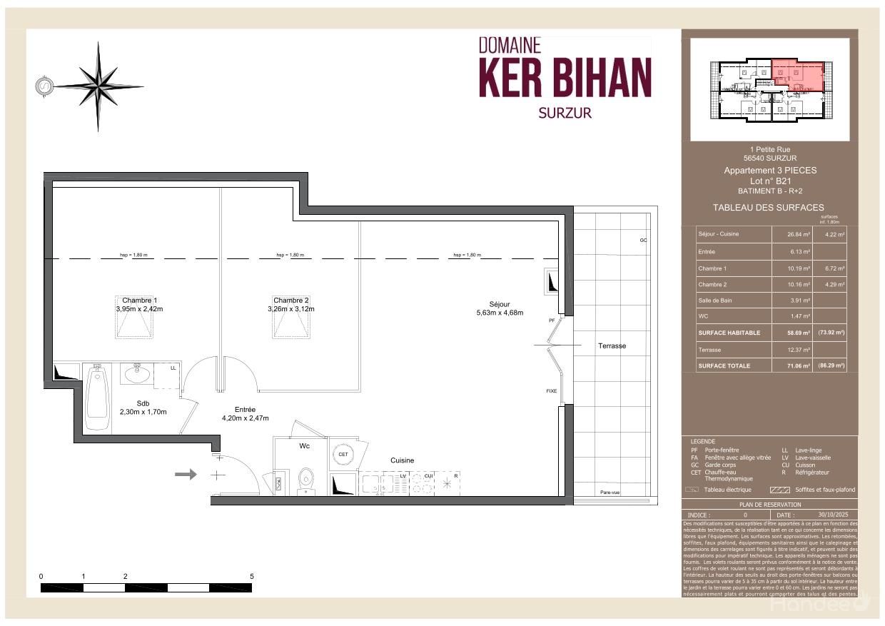 Plan du logement