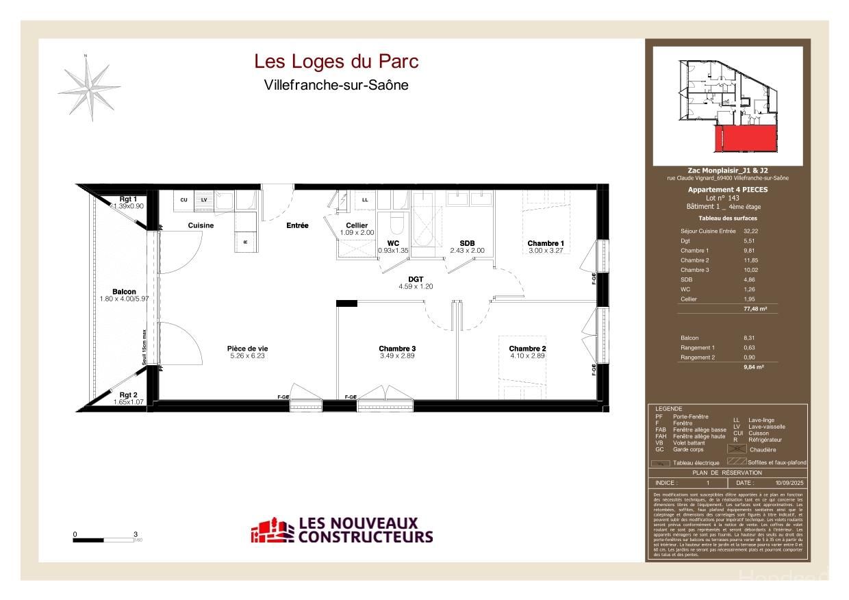 Les Loges du Parc - T4