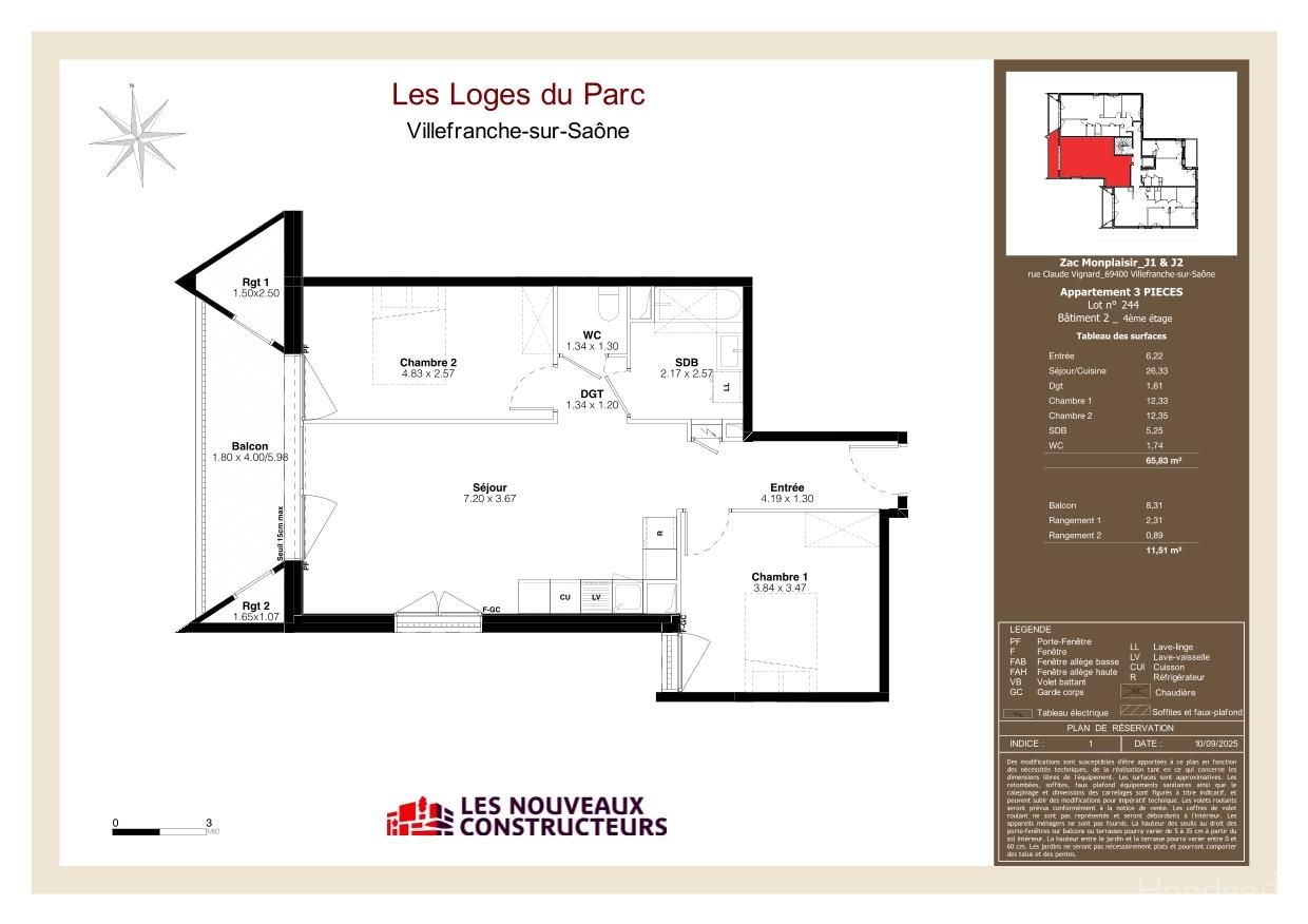 Les Loges du Parc - T3