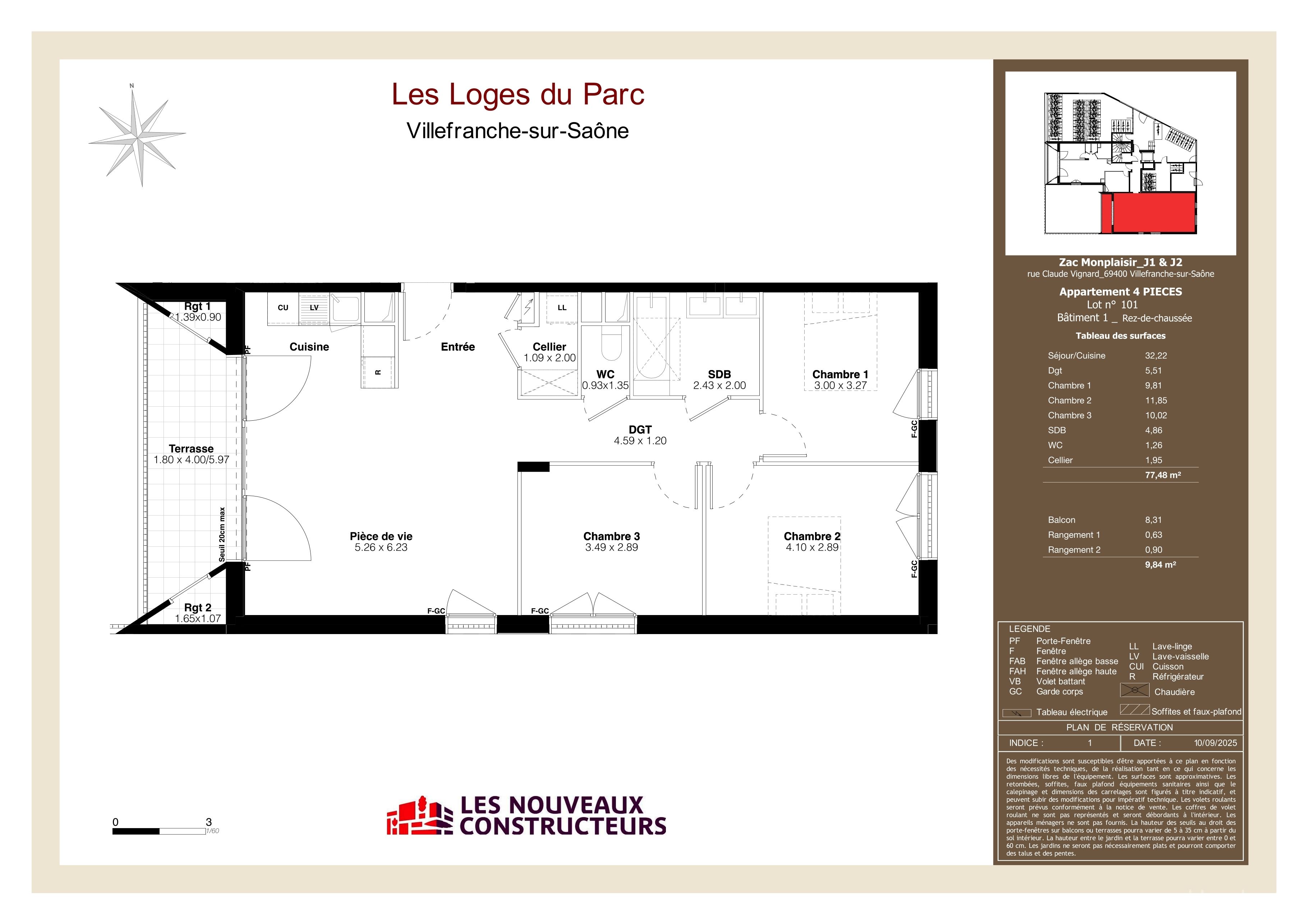 Les Loges du Parc - T4