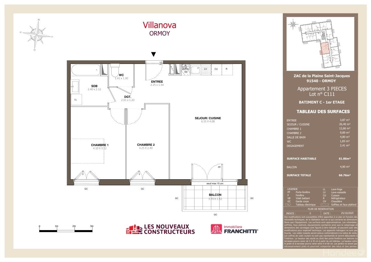 Plan du logement