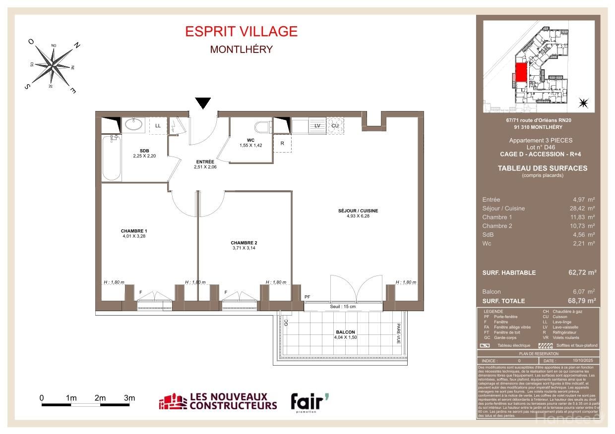 Plan du logement