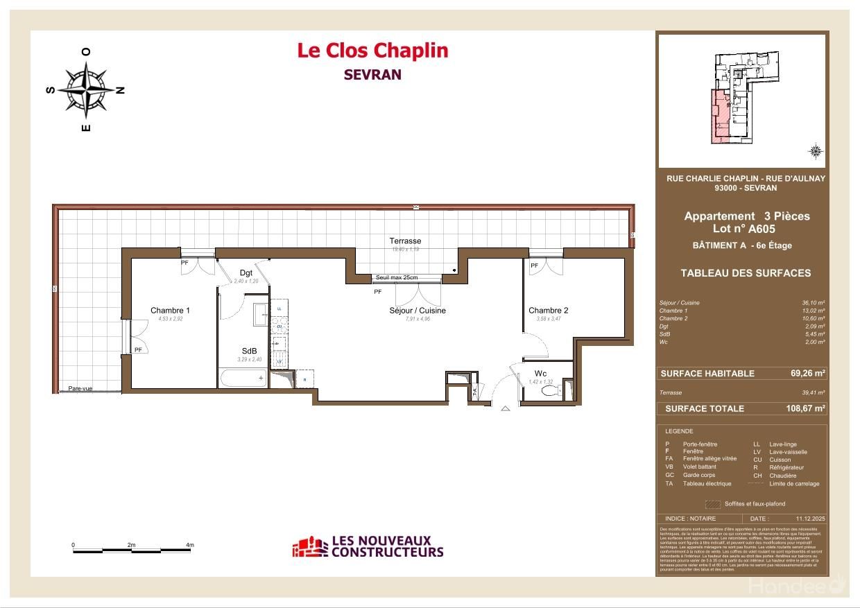 Le Clos Chapelin - T3