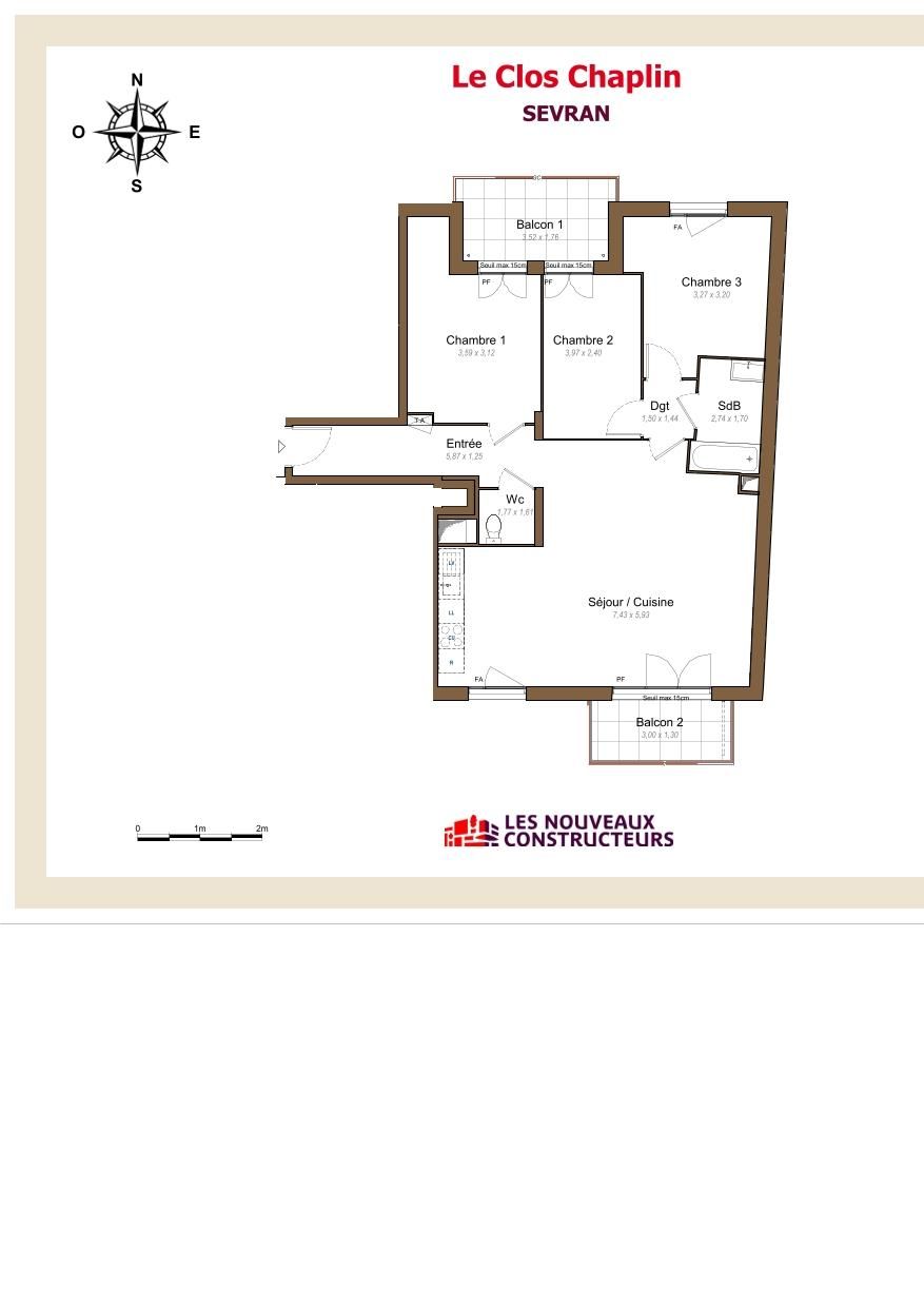 Le Clos Chapelin - T4