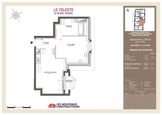 Plan lokalu A71