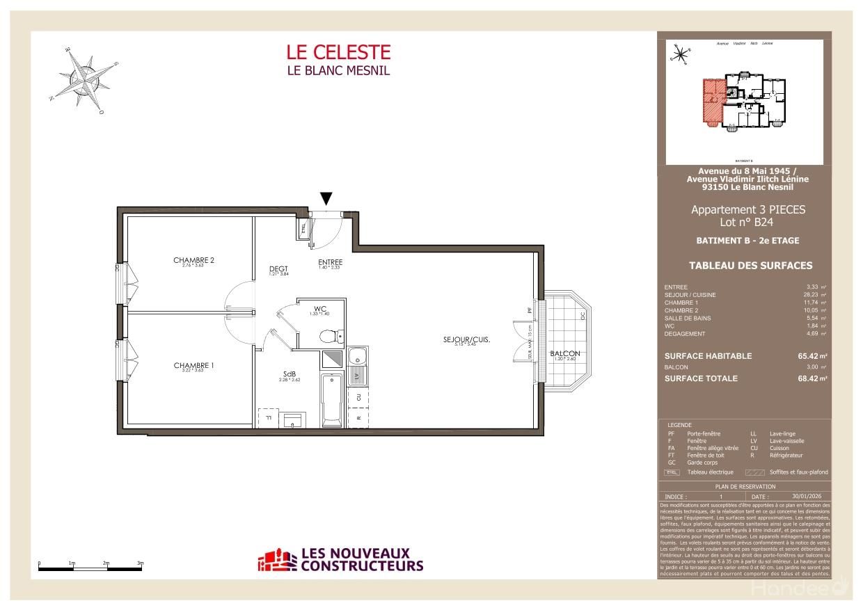 Plan du logement