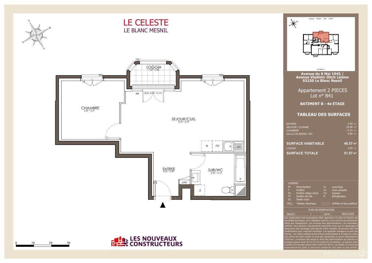 Plan du logement