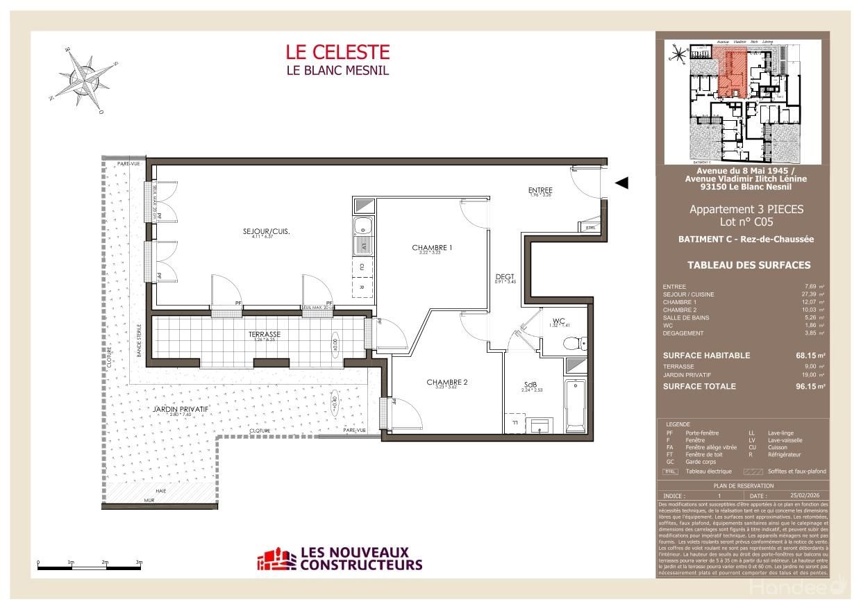 Plan du logement