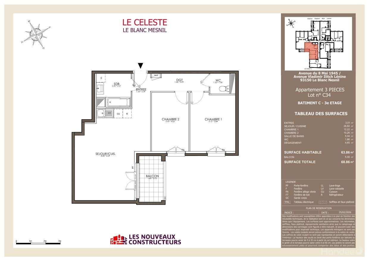 Plan du logement