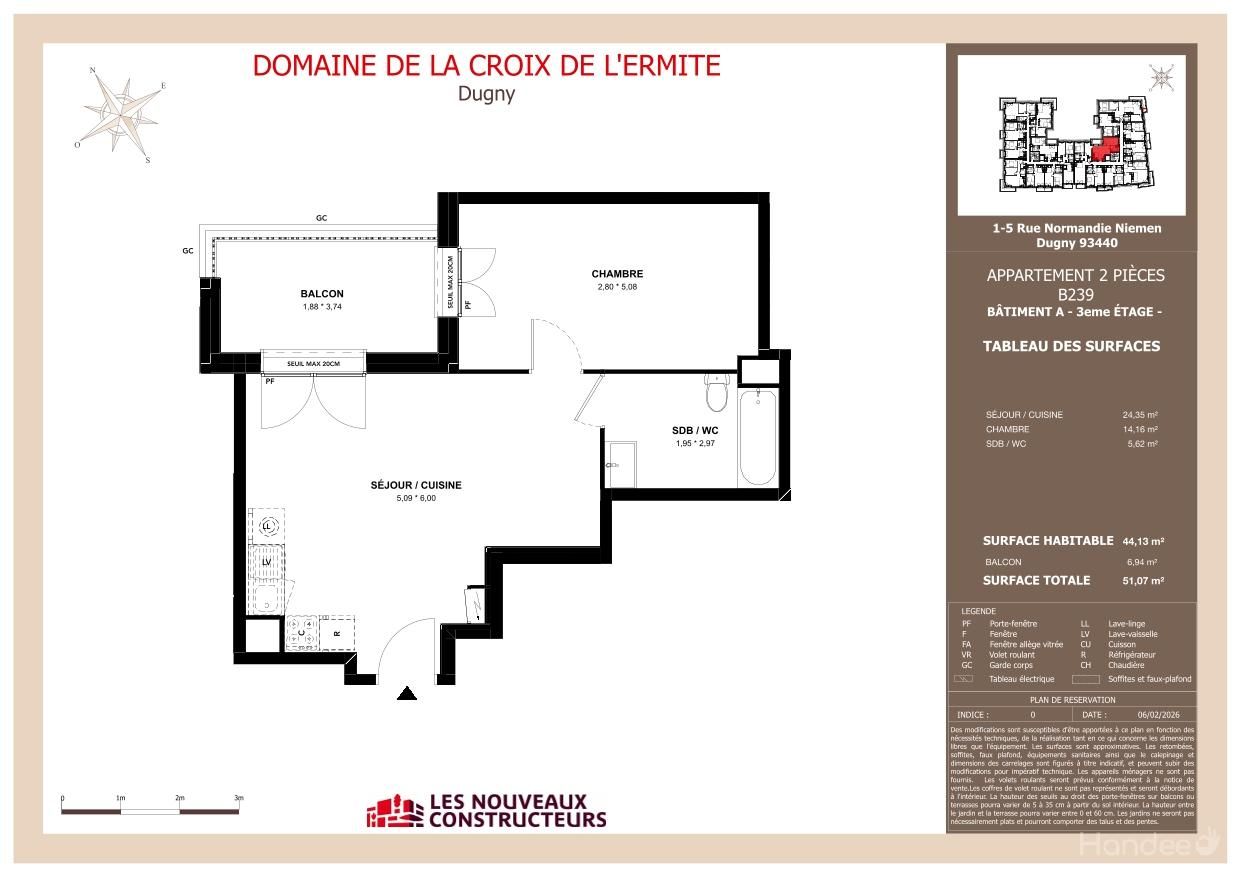 Plan du logement