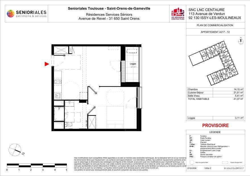 Plan du logement