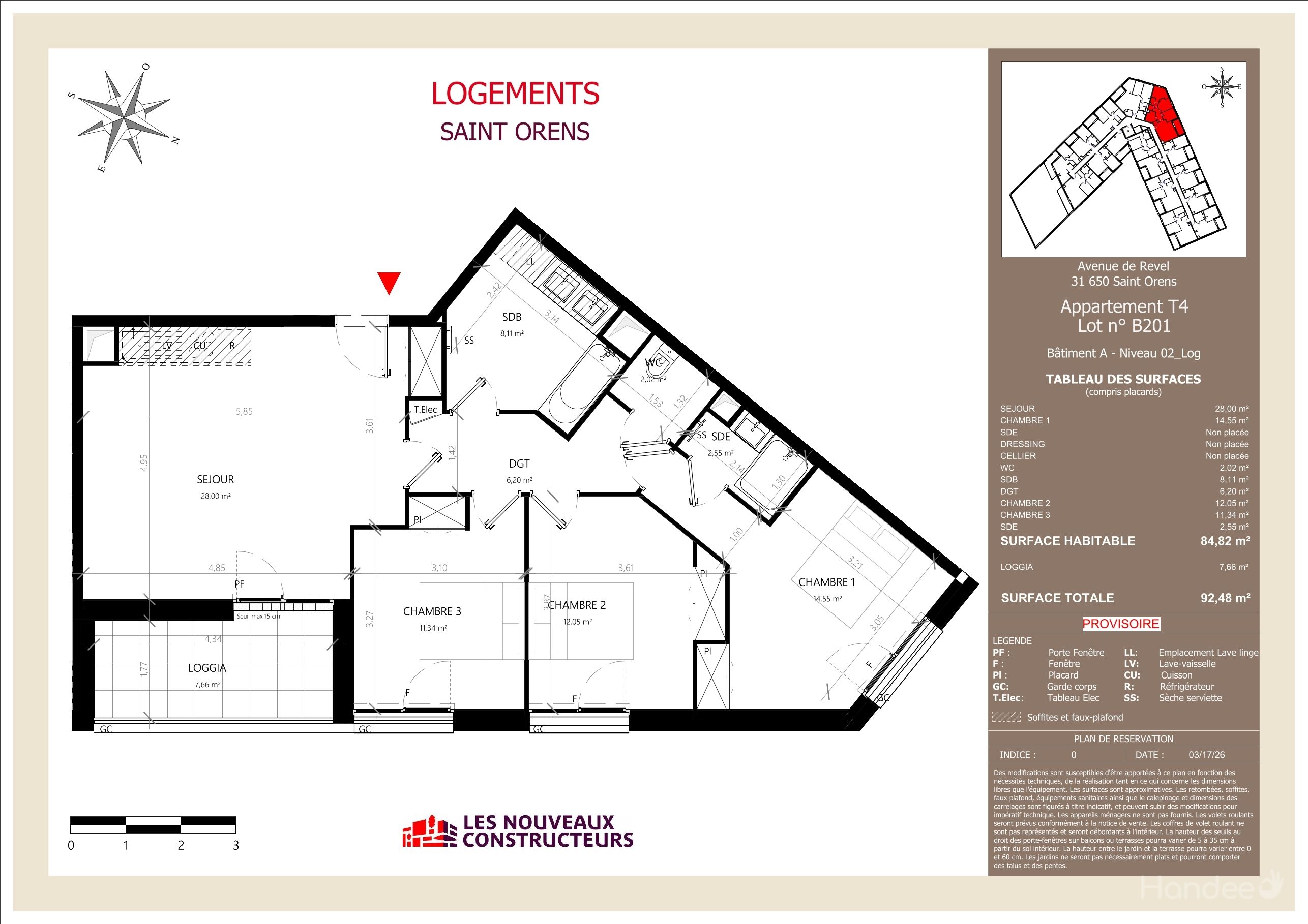 Plan du logement