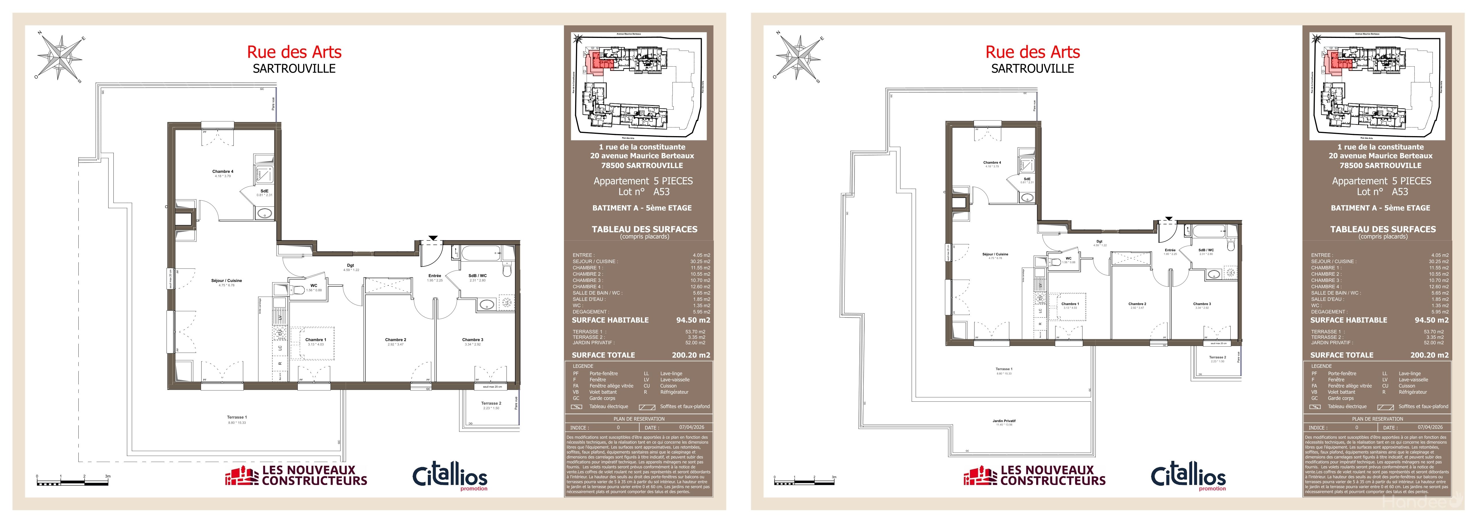 Plan du logement