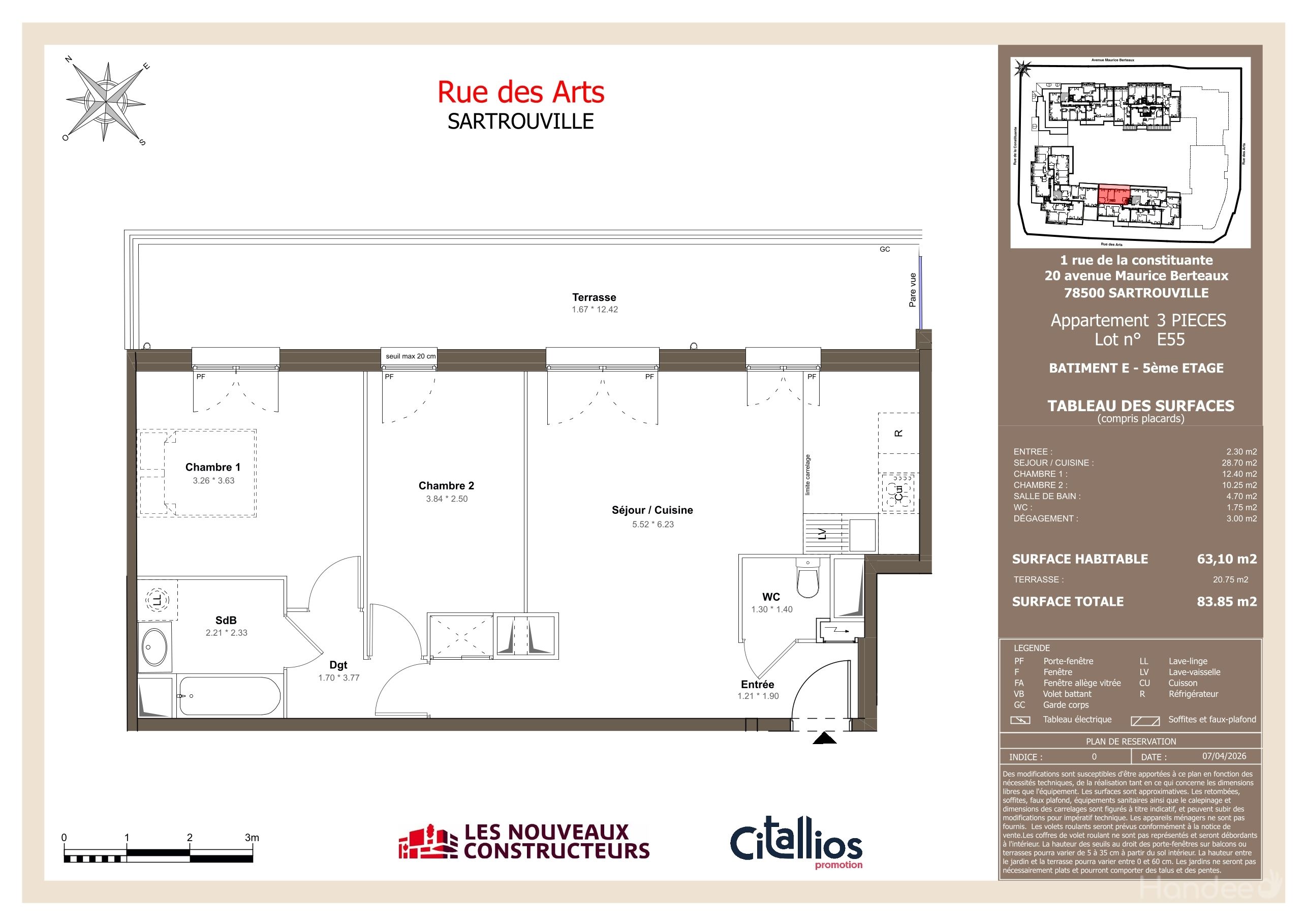 Plan du logement