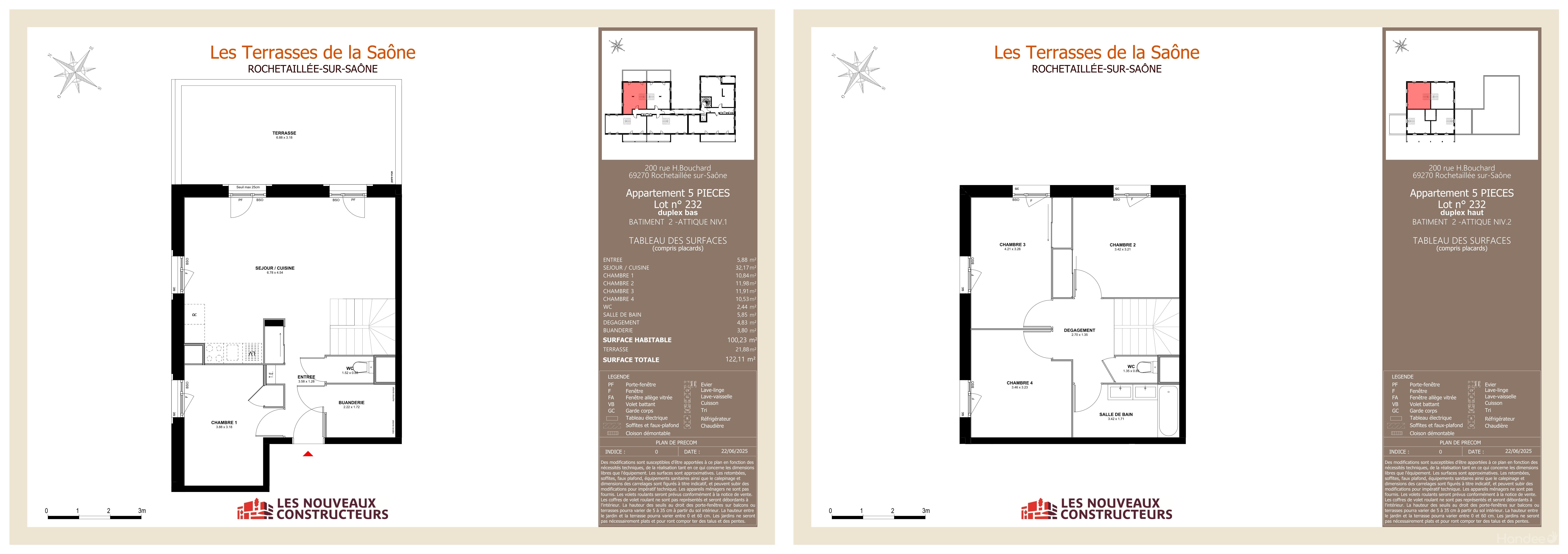 Les Terrasses de la Saône - T5