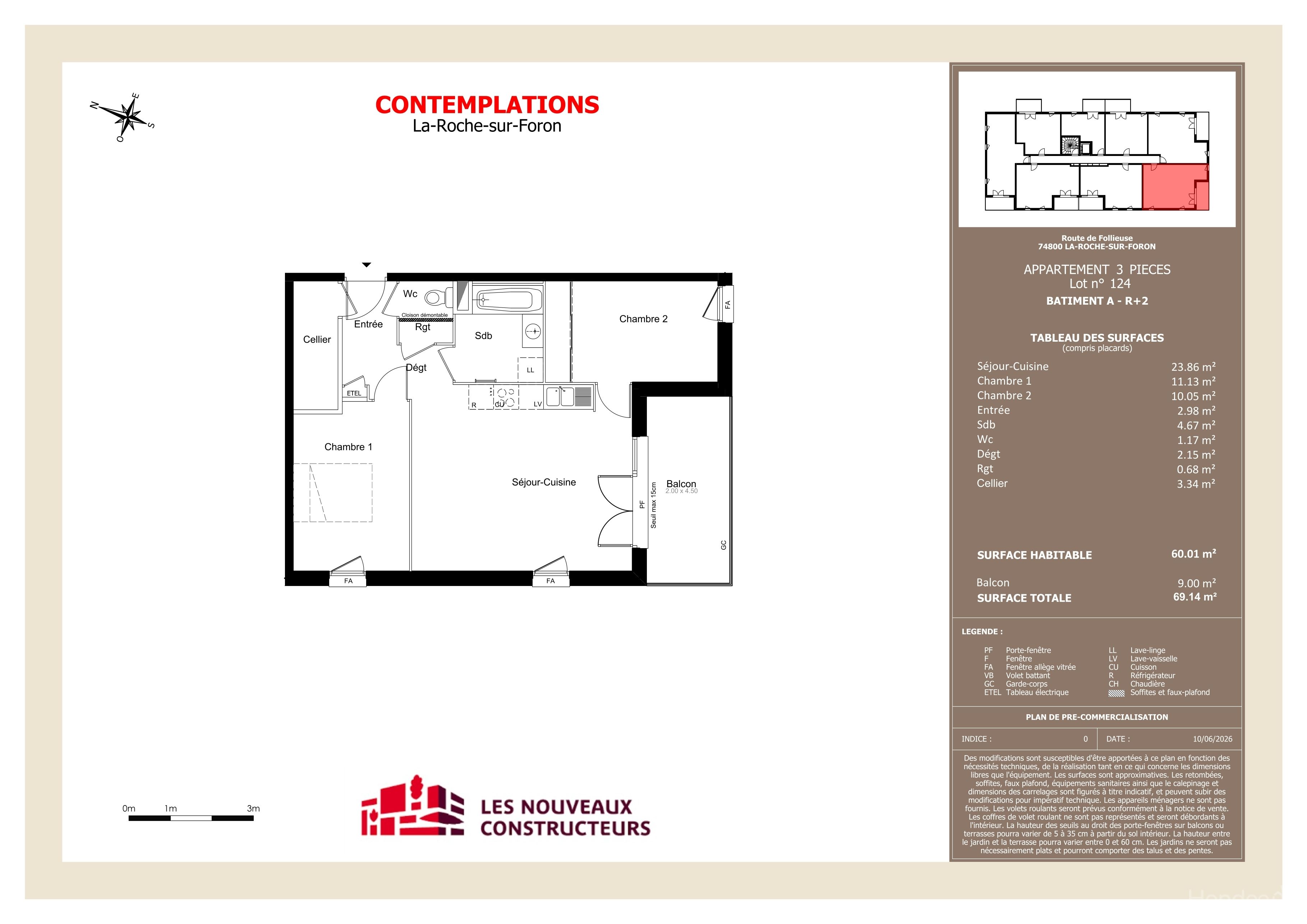 Plan du logement