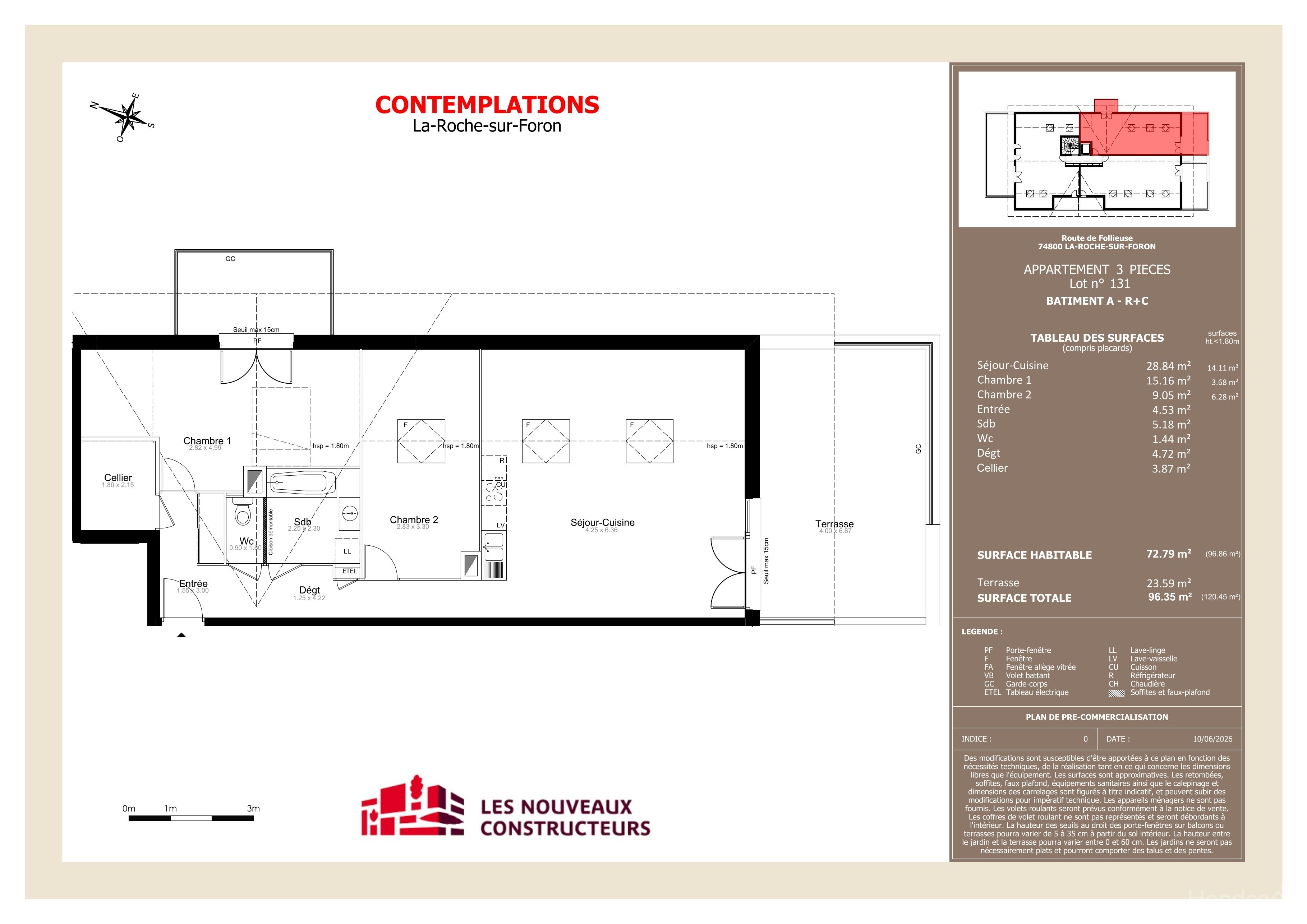 Plan du logement
