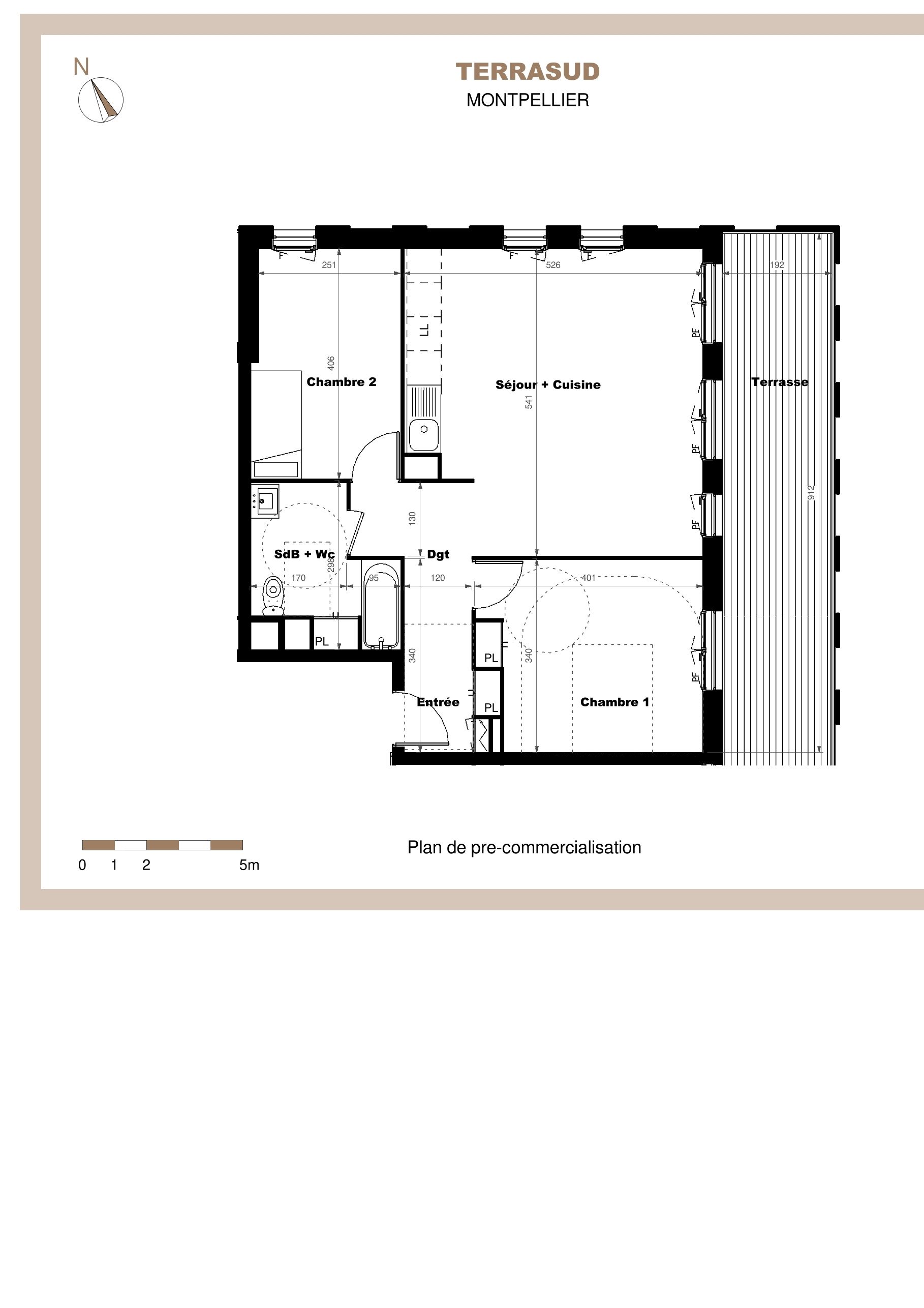 Plan du lot D302