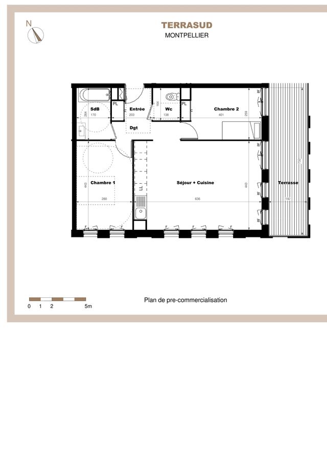 Plan lokalu D403