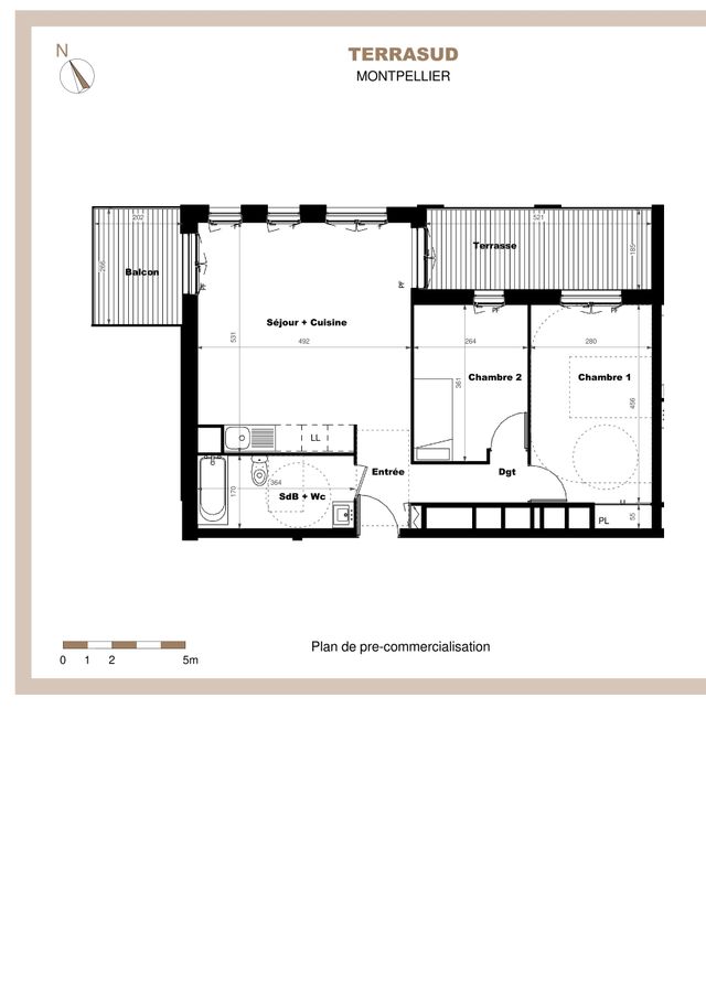 Plan lokalu D501