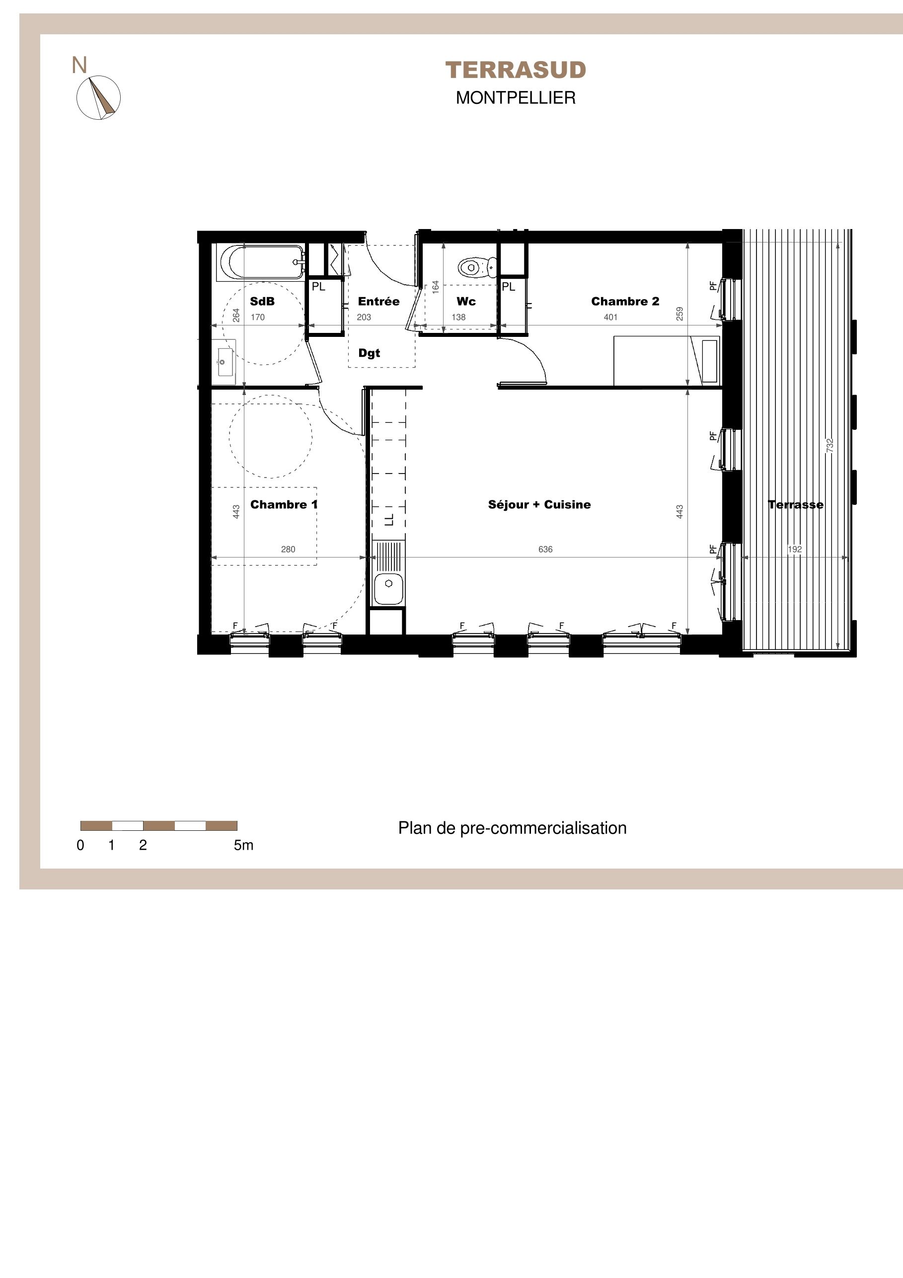 Plan du lot D503