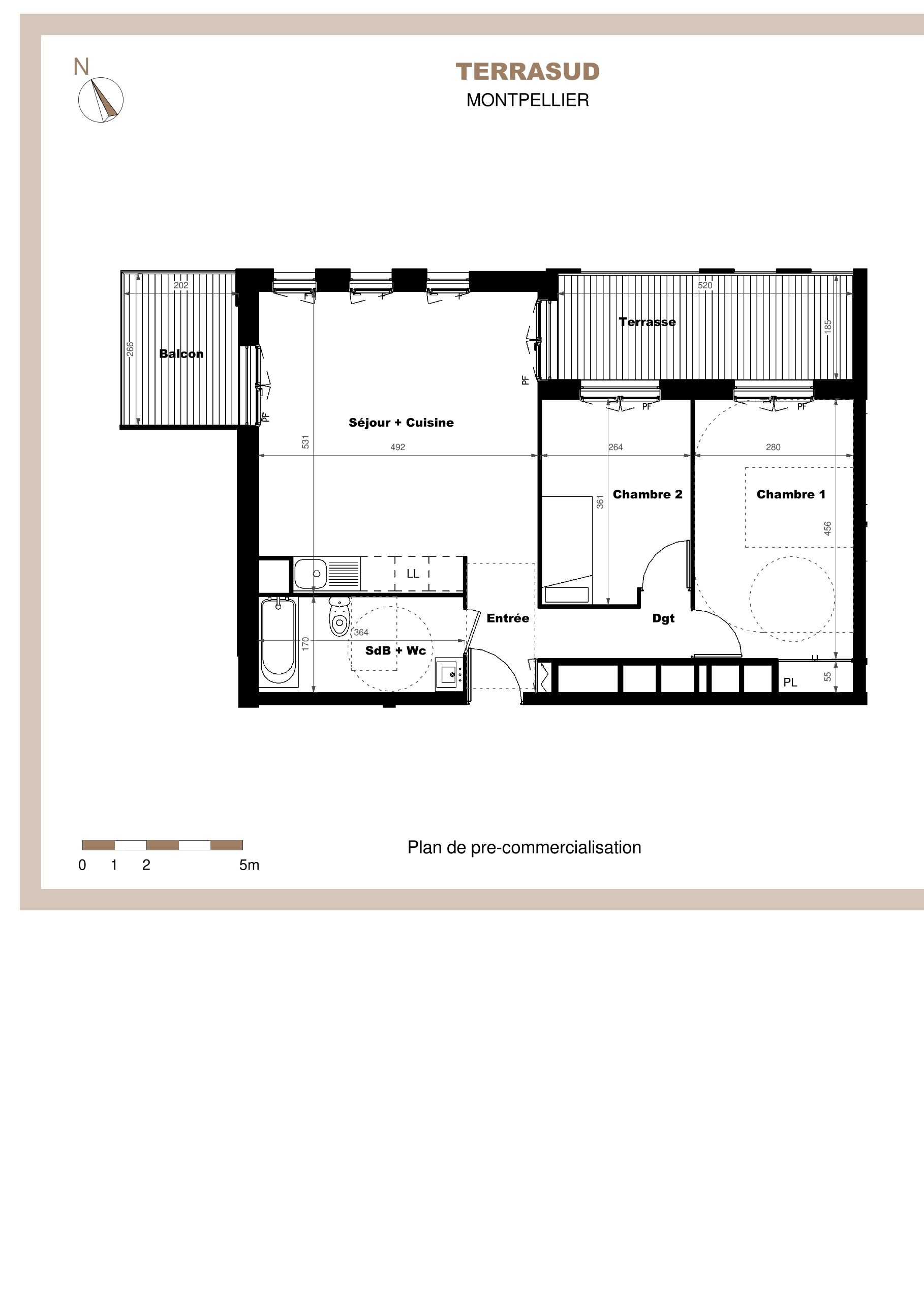 Plan du lot D601