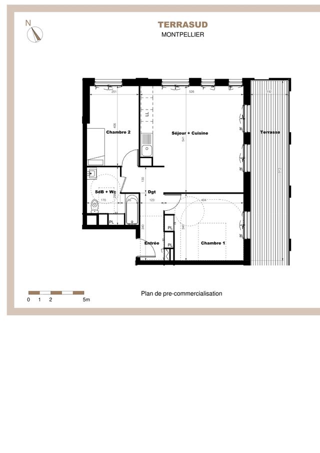 Plan lokalu D602