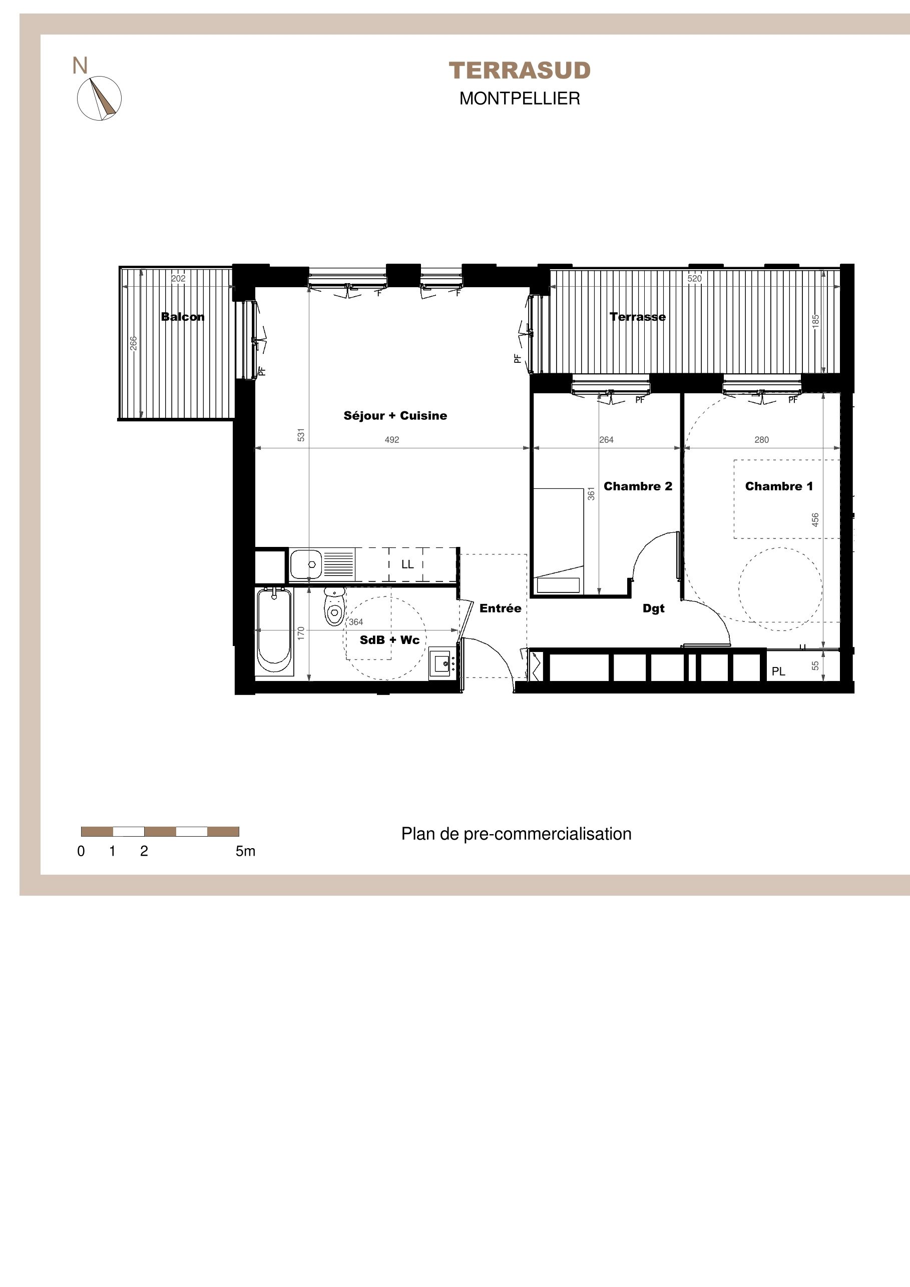 Plan du lot D701