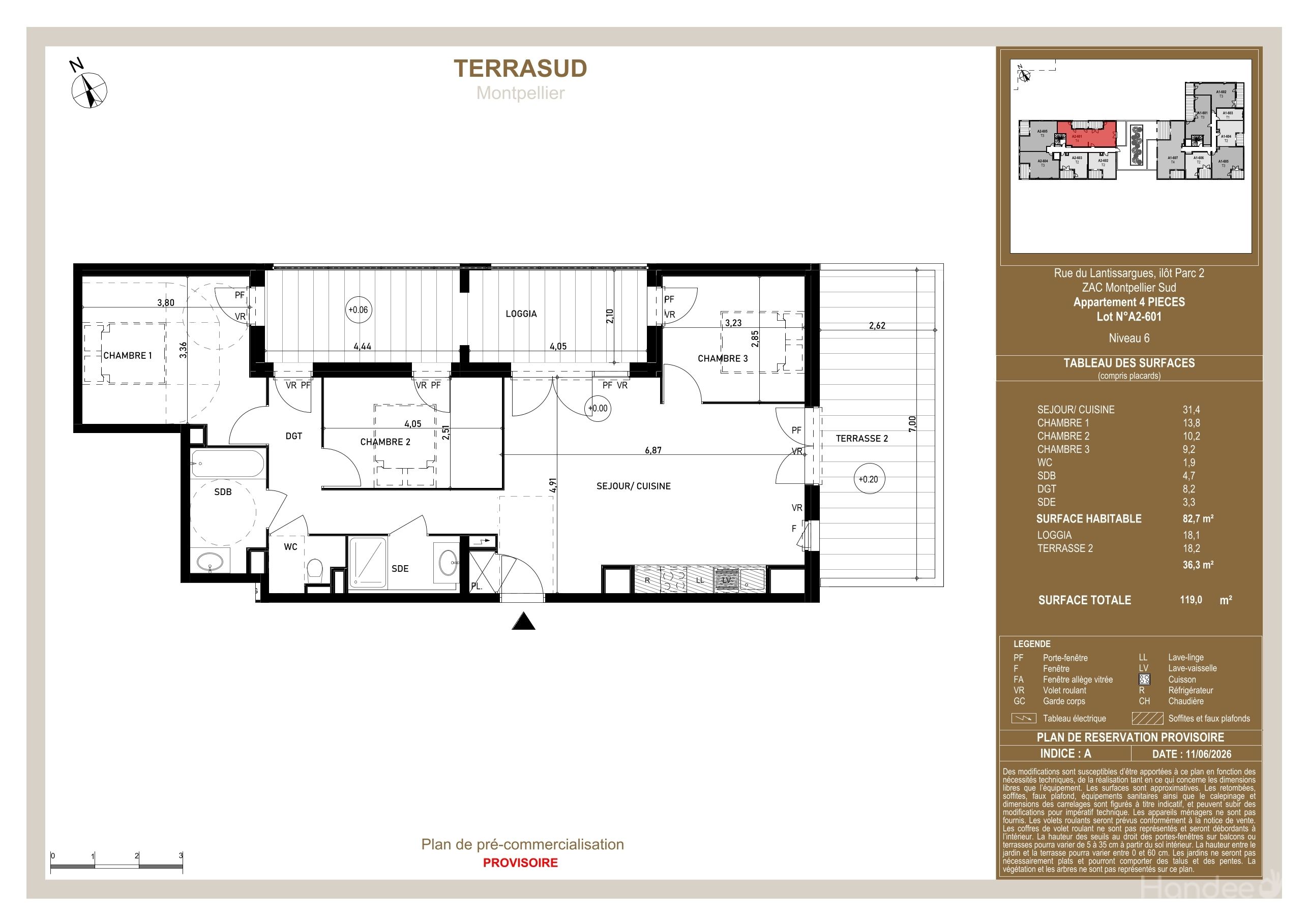 Plano de la vivienda