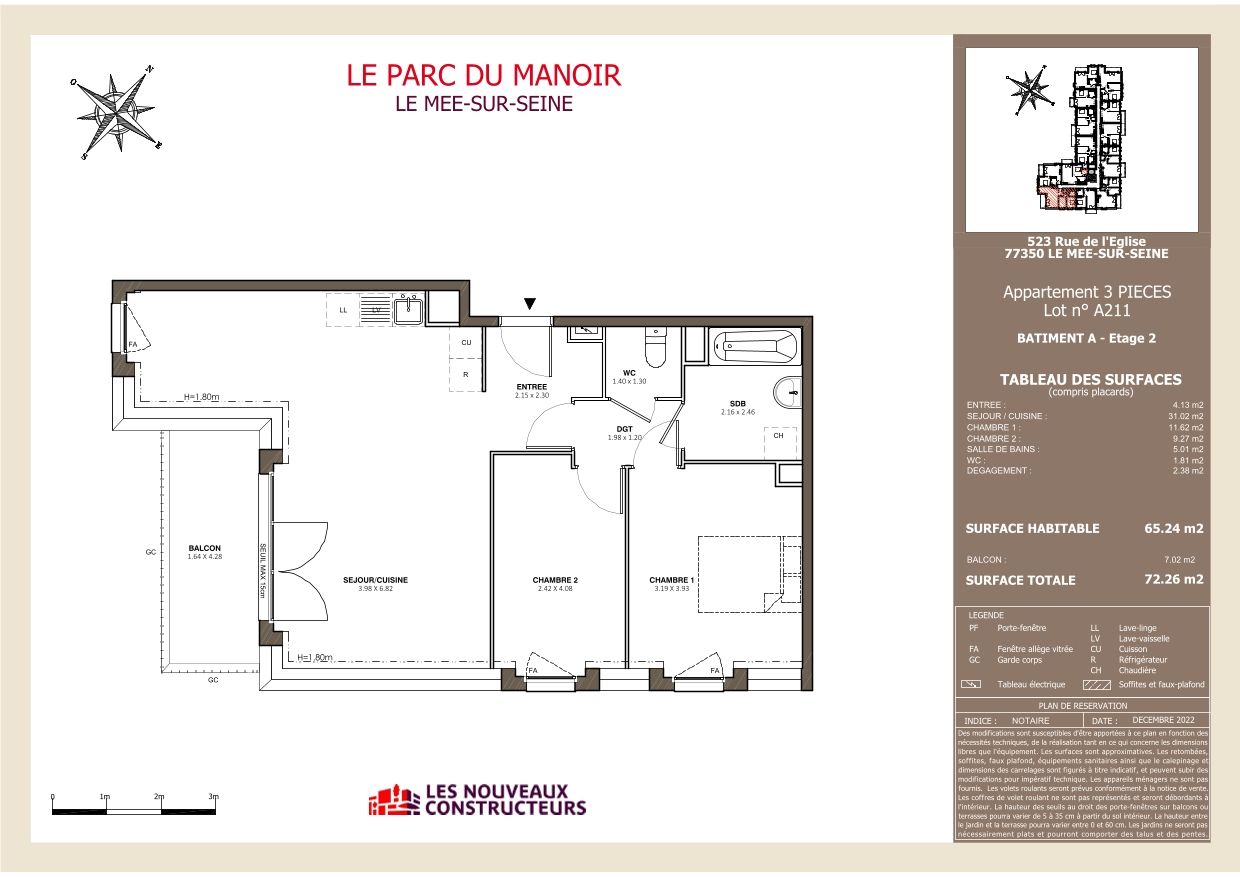 Le Parc du Manoir - T3