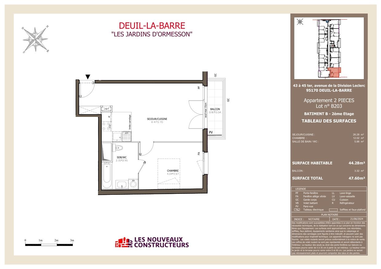 Planul lotului B203