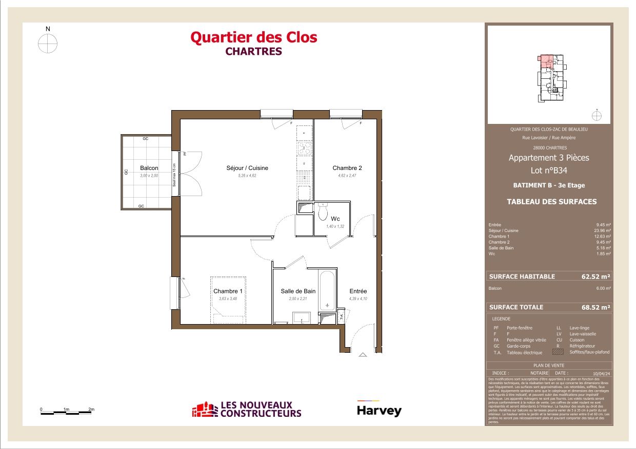 Plan du logement
