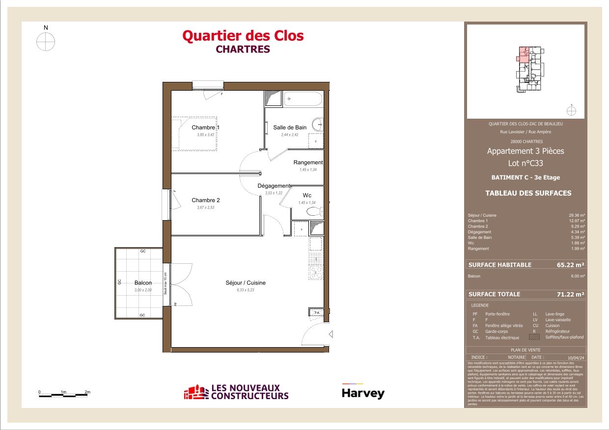 Plan du logement