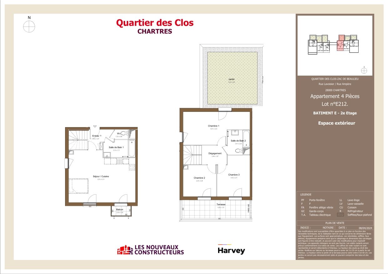 Les Jardins d'Henri IV - T4