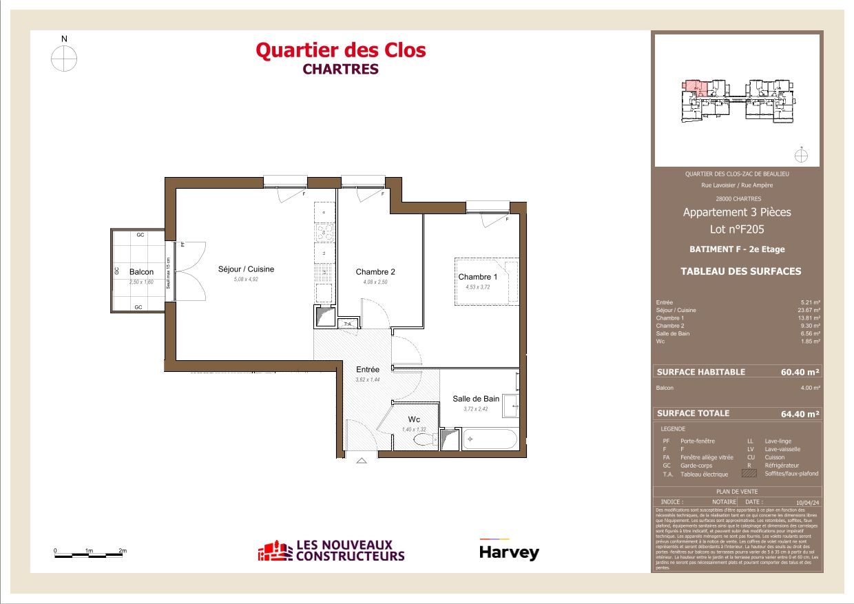 Plan du logement